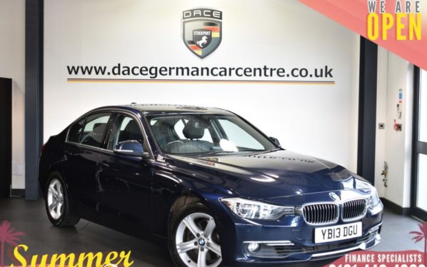 Used 2013 BLUE BMW 3 SERIES Saloon 3.0 330D XDRIVE LUXURY 4DR AUTO 255 BHP (reg. 2013-06-28) for sale in Bolton