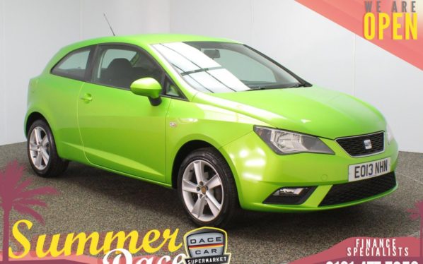 Used 2013 GREEN SEAT IBIZA Hatchback 1.4 TOCA 3DR 85 BHP (reg. 2013-03-30) for sale in Stockport