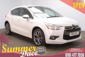 Used 2013 WHITE CITROEN DS4 Hatchback 1.6 HDI DSTYLE 5DR 110 BHP (reg. 2013-03-13) for sale in Stockport