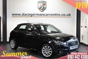 Used 2014 BLACK AUDI A1 Hatchback 1.4 SPORTBACK TFSI SPORT 5DR 122 BHP (reg. 2014-05-29) for sale in Bolton