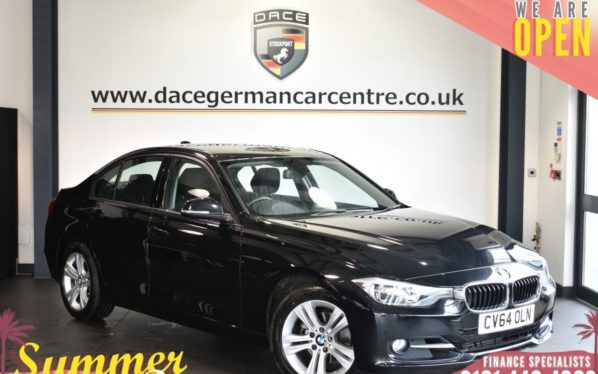 Used 2014 BLACK BMW 3 SERIES Saloon 2.0 320I SPORT 4DR 181 BHP (reg. 2014-12-15) for sale in Bolton