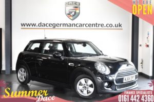 Used 2014 BLACK MINI HATCH ONE Hatchback 1.2 ONE 3DR 101 BHP (reg. 2014-10-28) for sale in Bolton