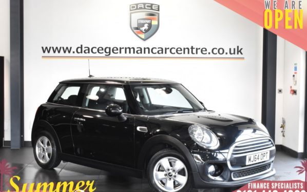 Used 2014 BLACK MINI HATCH ONE Hatchback 1.2 ONE 3DR 101 BHP (reg. 2014-10-28) for sale in Bolton