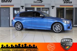 Used 2014 BLUE BMW 1 SERIES Hatchback 3.0 M135I 5d AUTO 316 BHP (reg. 2014-10-27) for sale in Hazel Grove