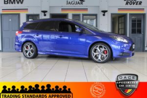 Used 2014 BLUE FORD FOCUS Estate 2.0 ST-3 5d 247 BHP (reg. 2014-07-30) for sale in Hazel Grove