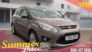 Used 2014 BROWN FORD C-MAX MPV 2.0 TITANIUM TDCI 5DR AUTO 138 BHP (reg. 2014-10-08) for sale in Stockport