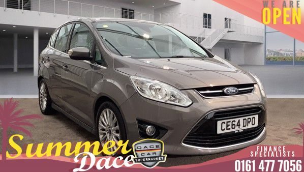 Used 2014 BROWN FORD C-MAX MPV 2.0 TITANIUM TDCI 5DR AUTO 138 BHP (reg. 2014-10-08) for sale in Stockport