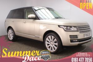 Used 2014 GOLD LAND ROVER RANGE ROVER 4x4 3.0 TDV6 AUTOBIOGRAPHY 5DR AUTO 258 BHP (reg. 2014-04-23) for sale in Stockport