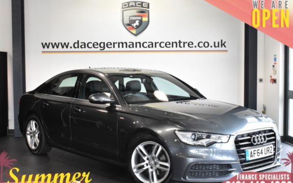 Used 2014 GREY AUDI A6 Saloon 2.0 TDI ULTRA S LINE 4DR 188 BHP (reg. 2014-09-30) for sale in Bolton
