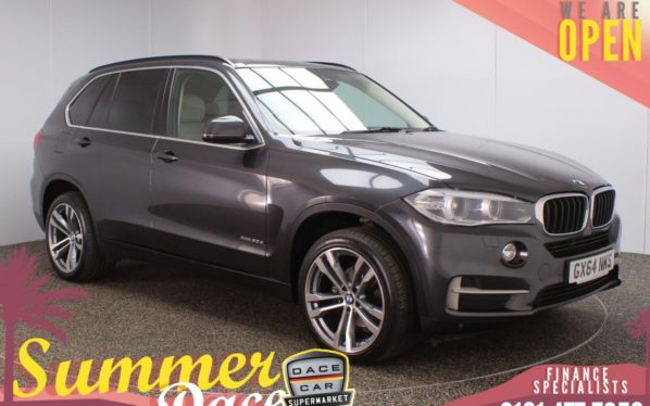 Used 2014 GREY BMW X5 4x4 3.0 XDRIVE30D SE 5DR AUTO 255 BHP (reg. 2014-09-17) for sale in Stockport