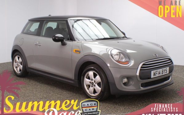 Used 2014 GREY MINI HATCH ONE Hatchback 1.5 ONE D PEPPER PACK 3DR 94 BHP (reg. 2014-06-20) for sale in Stockport