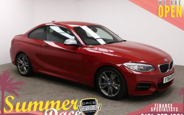 Used 2014 RED BMW M235I Coupe 3.0 M235I 2d AUTO 322 BHP (reg. 2014-09-04) for sale in Manchester