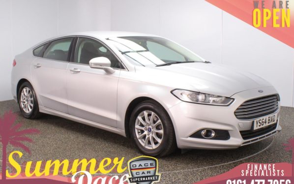 Used 2014 SILVER FORD MONDEO Hatchback 2.0 ZETEC ECONETIC TDCI 5DR 148 BHP (reg. 2014-12-31) for sale in Stockport