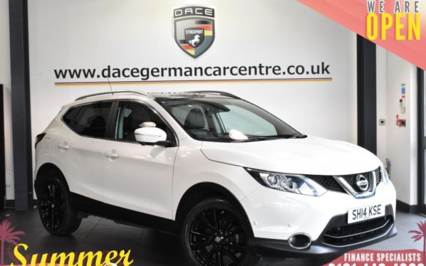 Used 2014 WHITE NISSAN QASHQAI Hatchback 1.5 DCI TEKNA 5DR 108 BHP (reg. 2014-04-25) for sale in Head Office