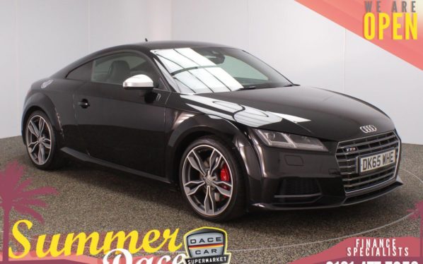 Used 2015 BLACK AUDI TTS Coupe 2.0 TTS TFSI QUATTRO 2DR AUTO 306 BHP VIRTUAL COCKPIT (reg. 2015-09-18) for sale in Stockport