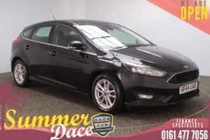 Used 2015 BLACK FORD FOCUS Hatchback 1.5 ZETEC TDCI 5DR 118 BHP (reg. 2015-01-23) for sale in Stockport