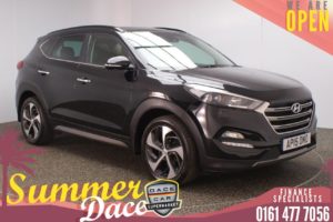 Used 2015 BLACK HYUNDAI TUCSON 4x4 2.0 CRDI PREMIUM SE 5DR 134 BHP (reg. 2015-08-26) for sale in Stockport
