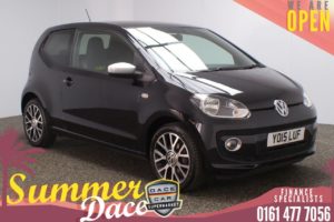 Used 2015 BLACK VOLKSWAGEN UP Hatchback 1.0 STREET UP 3DR 74 BHP (reg. 2015-08-08) for sale in Stockport