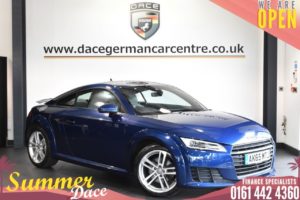 Used 2015 BLUE AUDI TT Coupe 2.0 TFSI SPORT 2d AUTO 227 BHP (reg. 2015-11-20) for sale in Bolton
