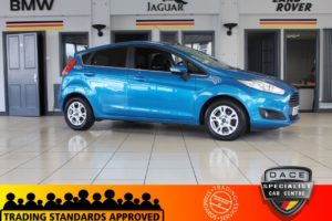 Used 2015 BLUE FORD FIESTA Hatchback 1.6 TITANIUM ECONETIC TDCI 5d 94 BHP (reg. 2015-03-01) for sale in Hazel Grove