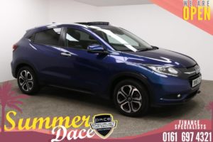 Used 2015 BLUE HONDA HR-V Hatchback 1.6 I-DTEC EX 5d 118 BHP (reg. 2015-09-26) for sale in Manchester