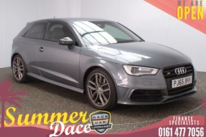 Used 2015 GREY AUDI S3 Hatchback 2.0 S3 QUATTRO 3DR 296 BHP (reg. 2015-10-23) for sale in Stockport