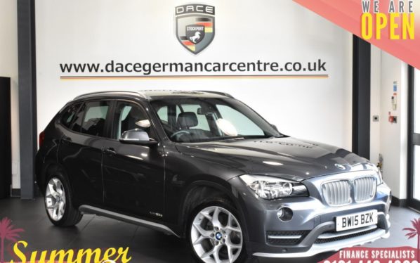 Used 2015 GREY BMW X1 Estate 2.0 XDRIVE20D XLINE 5DR AUTO 181 BHP (reg. 2015-07-20) for sale in Bolton