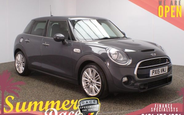 Used 2015 GREY MINI HATCH COOPER Hatchback 2.0 COOPER S CHILI PACK 5DR 189 BHP (reg. 2015-03-30) for sale in Stockport