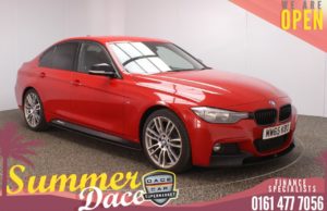 Used 2015 RED BMW 3 SERIES Saloon 2.0 320I M SPORT 4DR 181 BHP (reg. 2015-10-30) for sale in Stockport