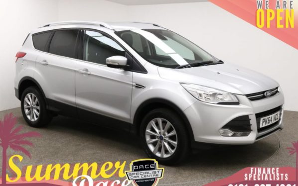 Used 2015 SILVER FORD KUGA Hatchback 2.0 TITANIUM TDCI 5d 177 BHP (reg. 2015-02-24) for sale in Manchester