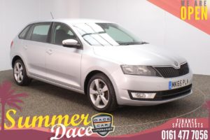 Used 2015 SILVER SKODA RAPID Hatchback 1.6 SPACEBACK SE TECH TDI 5DR 114 BHP (reg. 2015-09-30) for sale in Stockport