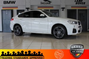Used 2015 WHITE BMW X4 Coupe 2.0 XDRIVE20D M SPORT 4d 188 BHP (reg. 2015-10-29) for sale in Hazel Grove