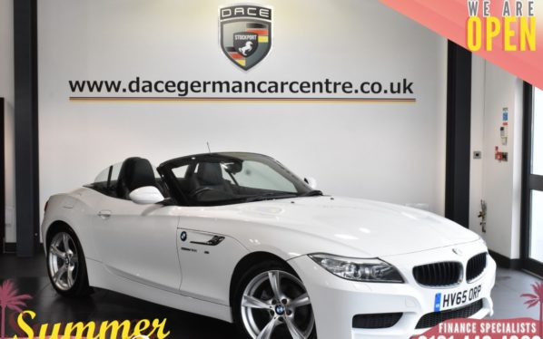 Used 2015 WHITE BMW Z4 Convertible 2.0 Z4 SDRIVE18I M SPORT ROADSTER 2DR 155 BHP (reg. 2015-09-30) for sale in Bolton