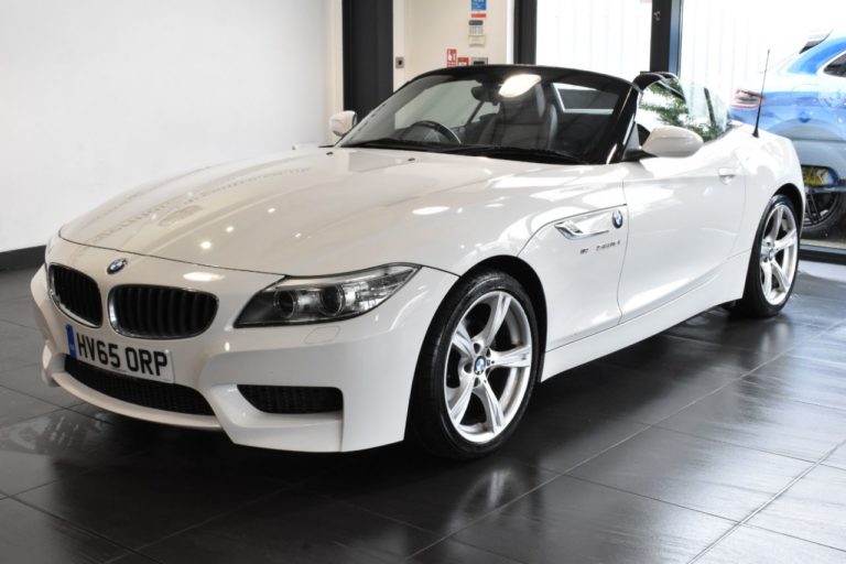 Used 2015 WHITE BMW Z4 Convertible 2.0 Z4 SDRIVE18I M SPORT ROADSTER 2DR 155 BHP for sale in