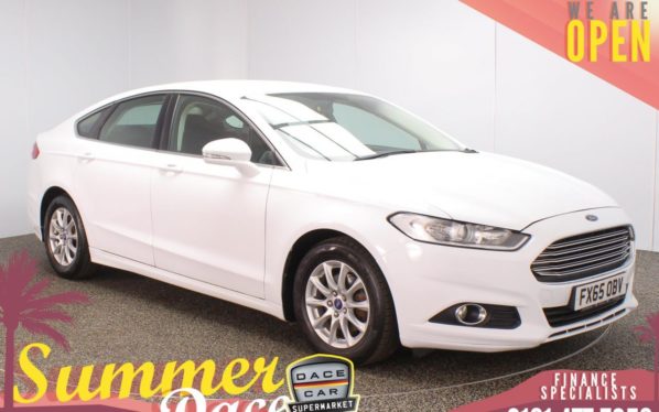 Used 2015 WHITE FORD MONDEO Hatchback 1.0 TITANIUM ECONETIC TDCI 5DR 114 BHP (reg. 2015-09-03) for sale in Stockport