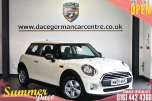 Used 2015 WHITE MINI HATCH ONE Hatchback 1.2 ONE 3DR AUTO 101 BHP (reg. 2015-10-30) for sale in Bolton