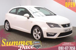 Used 2015 WHITE SEAT IBIZA Hatchback 1.2 TSI FR 3DR 104 BHP (reg. 2015-05-27) for sale in Stockport