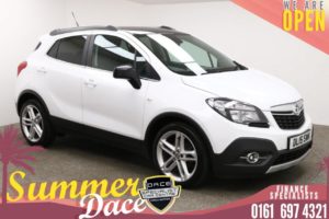 Used 2015 WHITE VAUXHALL MOKKA Hatchback 1.4 LIMITED EDITION S/S 5d 138 BHP (reg. 2015-06-05) for sale in Manchester