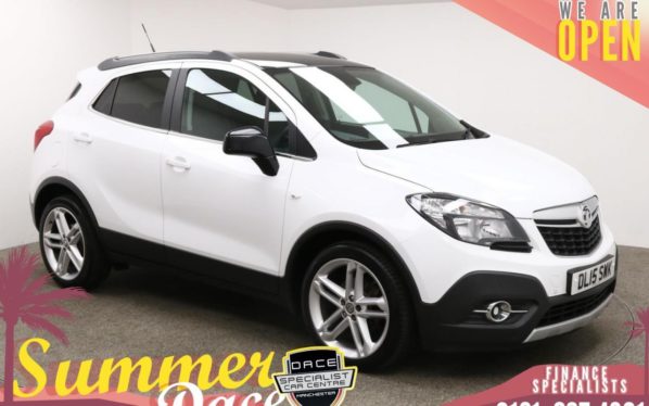 Used 2015 WHITE VAUXHALL MOKKA Hatchback 1.4 LIMITED EDITION S/S 5d 138 BHP (reg. 2015-06-05) for sale in Manchester