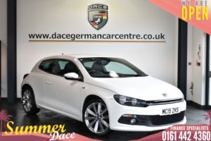 Used 2015 WHITE VOLKSWAGEN SCIROCCO Coupe 2.0 R LINE TDI BLUEMOTION TECHNOLOGY 2DR 140 BHP (reg. 2015-07-31) for sale in Bolton