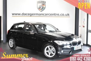 Used 2016 BLACK BMW 1 SERIES Hatchback 1.5 118I SE 5DR 134 BHP (reg. 2016-11-22) for sale in Bolton