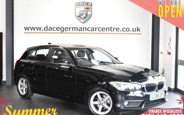 Used 2016 BLACK BMW 1 SERIES Hatchback 1.5 118I SE 5DR 134 BHP (reg. 2016-11-22) for sale in Bolton