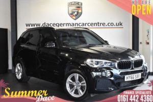 Used 2016 BLACK BMW X5 Estate 2.0 XDRIVE25D M SPORT 5DR [7 SEATS] AUTO 231 BHP (reg. 2016-09-08) for sale in Bolton