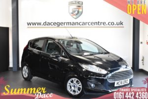 Used 2016 BLACK FORD FIESTA Hatchback 1.5 TITANIUM ECONETIC TDCI 5DR 94 BHP (reg. 2016-08-22) for sale in Bolton