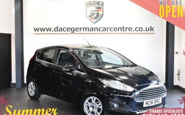 Used 2016 BLACK FORD FIESTA Hatchback 1.5 TITANIUM ECONETIC TDCI 5DR 94 BHP (reg. 2016-08-22) for sale in Bolton