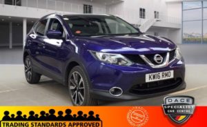 Used 2016 BLUE NISSAN QASHQAI Hatchback 1.6 DCI TEKNA XTRONIC 5d AUTO 128 BHP (reg. 2016-06-01) for sale in Hazel Grove