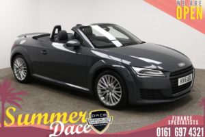Used 2016 GREY AUDI TT Convertible 2.0 TDI ULTRA SPORT 2d 182 BHP (reg. 2016-05-14) for sale in Manchester