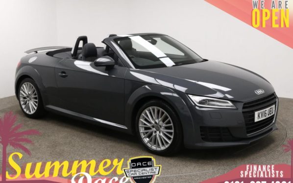 Used 2016 GREY AUDI TT Convertible 2.0 TDI ULTRA SPORT 2d 182 BHP (reg. 2016-05-14) for sale in Manchester
