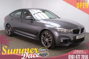 Used 2016 GREY BMW 3 SERIES GRAN TURISMO Hatchback 3.0 335D XDRIVE M SPORT GRAN TURISMO 5DR AUTO 309 BHP (reg. 2016-03-21) for sale in Stockport
