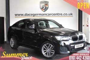 Used 2016 GREY BMW X4 Coupe 2.0 XDRIVE20D M SPORT 4DR AUTO 188 BHP (reg. 2016-05-31) for sale in Bolton